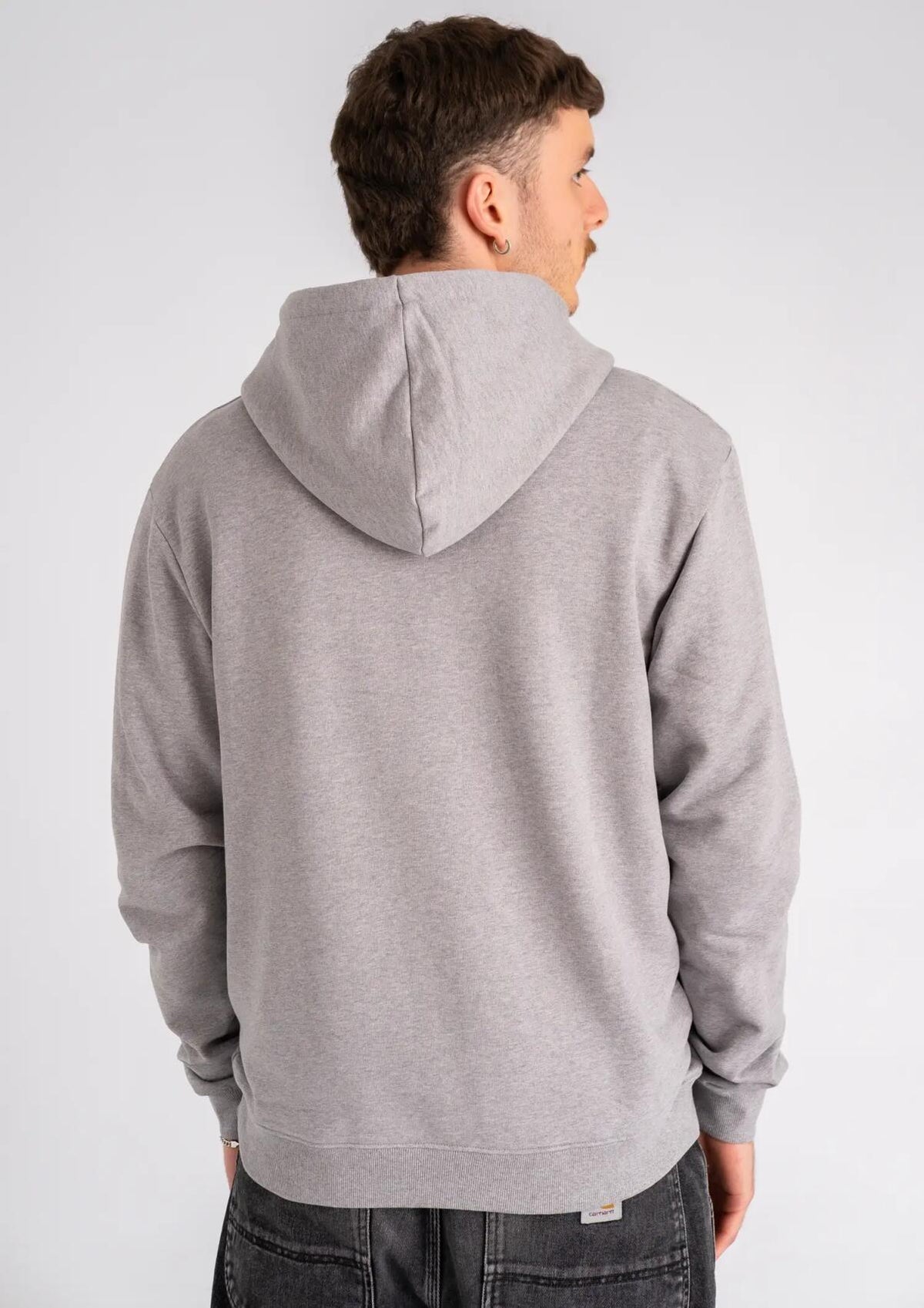 Kapuzenpullover "Logo Grau Melange" - Gallery
