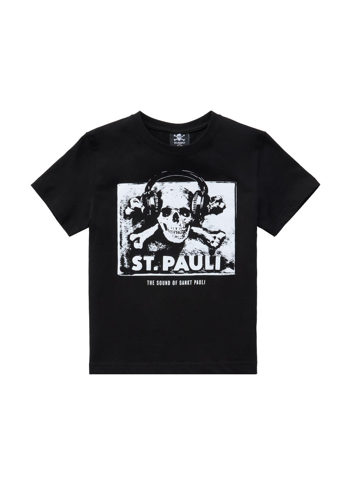 Kinder T-Shirt Sound Schwarz - Cover