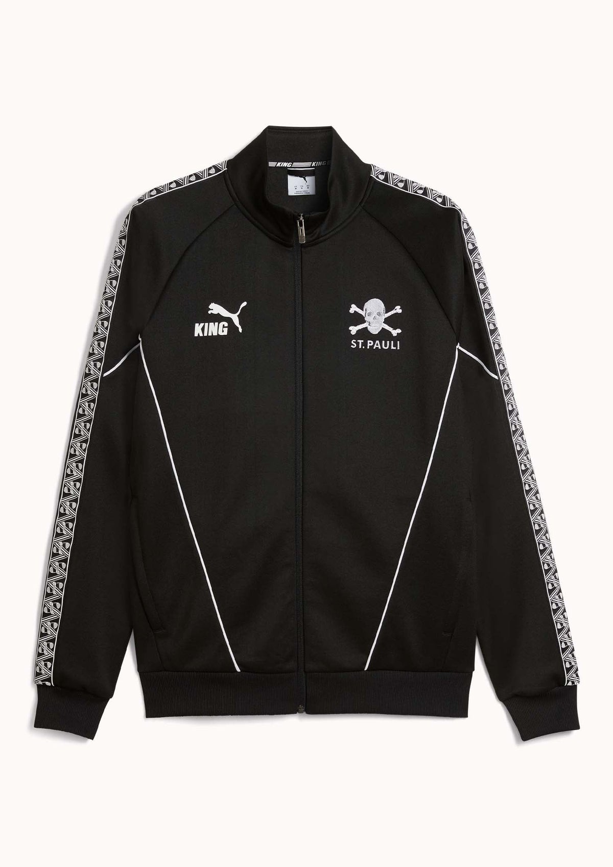 Puma - Trainingsjacke "King" Totenkopf - Cover