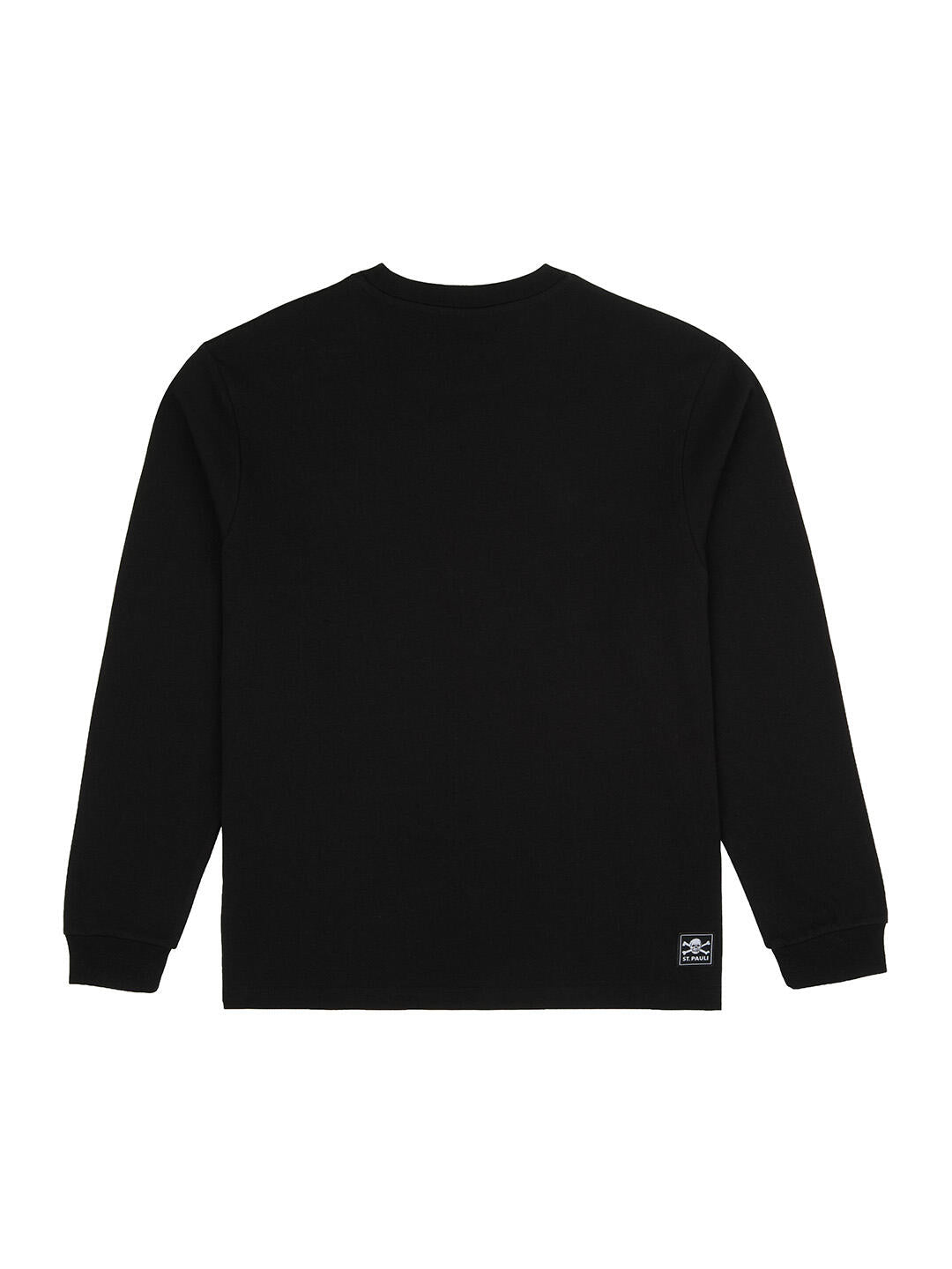 Longsleeve "Sankt Pauli Script Black" - Gallery