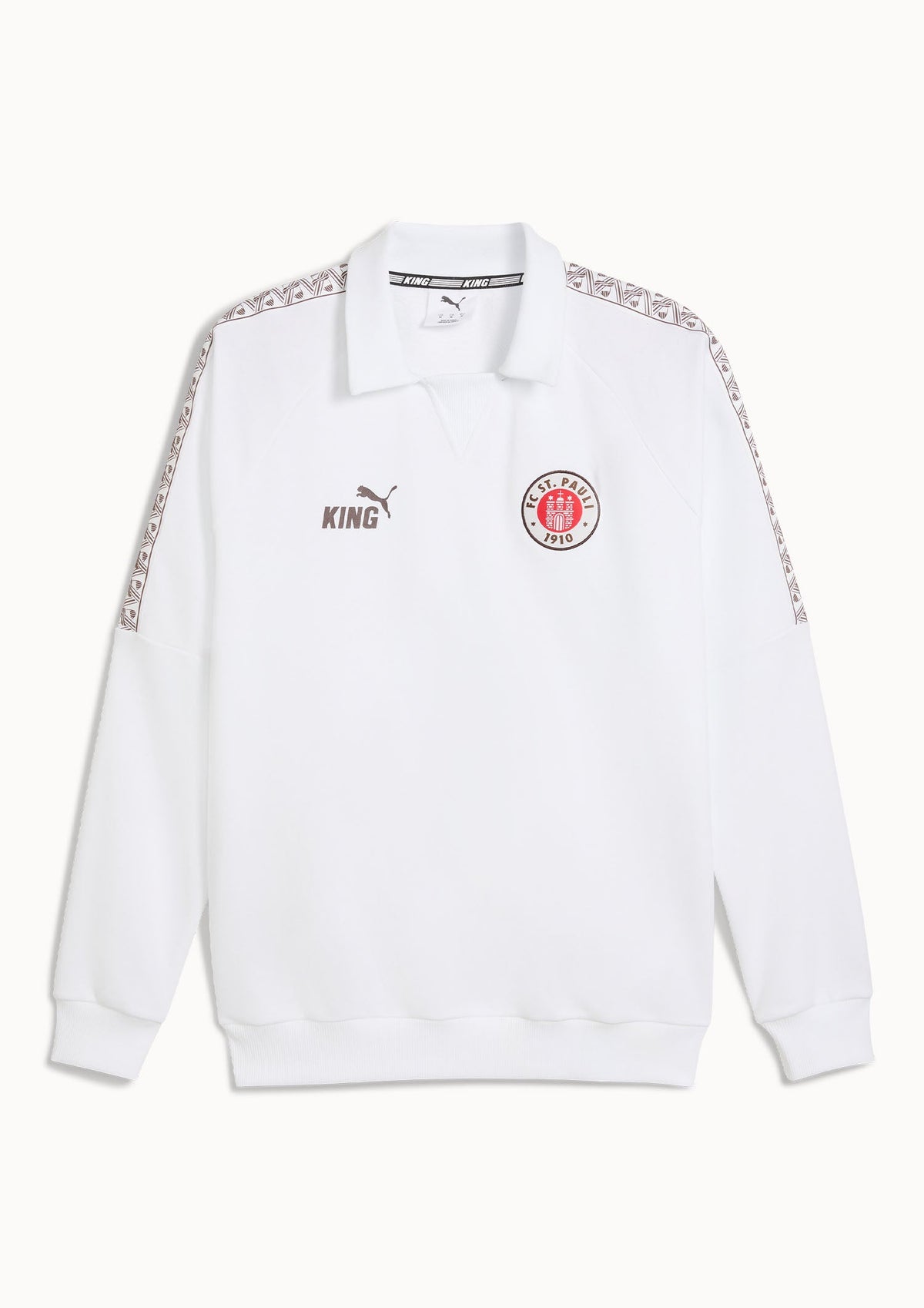 Puma - Sweatshirt "King" weiß 2025-26 - Cover