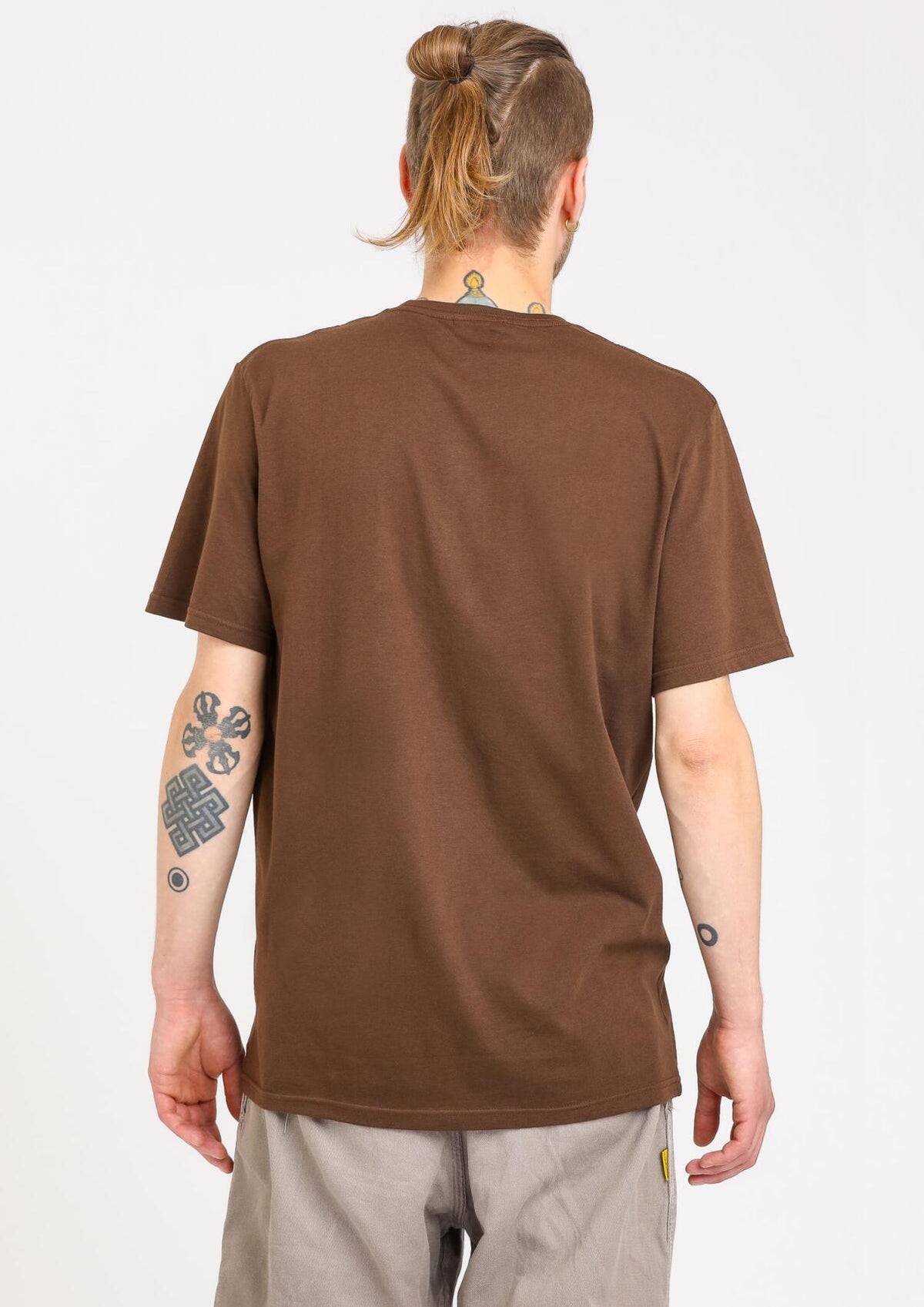 T-Shirt Totenkopf braun - Gallery