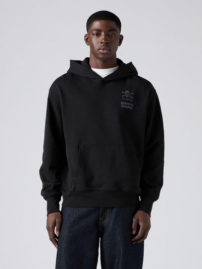 Levi’s x St. Pauli Hoodie City Map schwarz