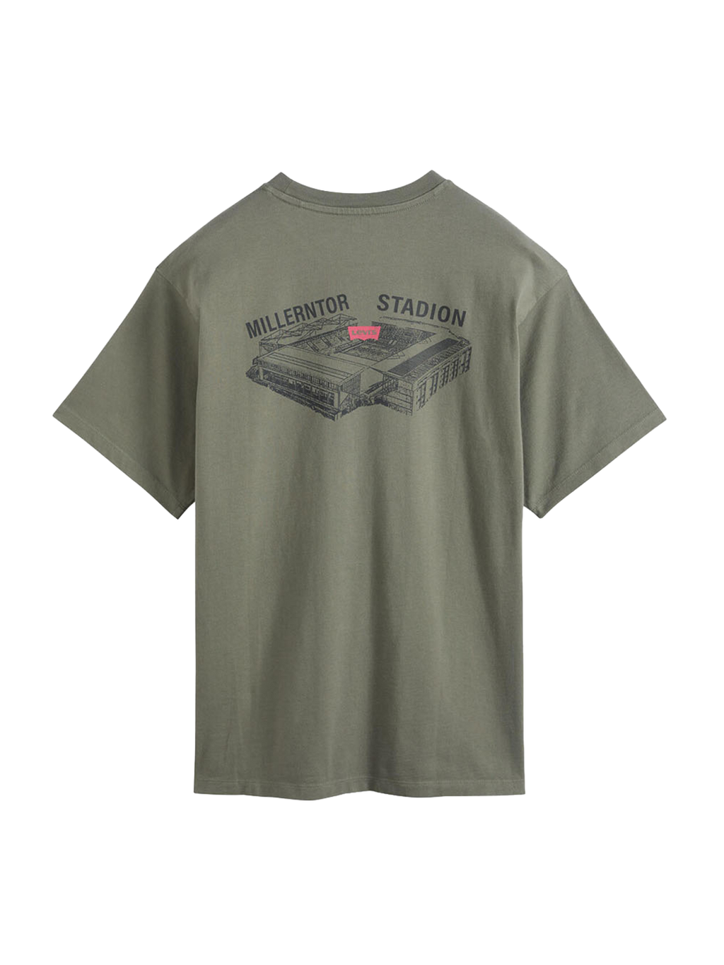 Levi’s x St. Pauli T-Shirt Millerntor Olive