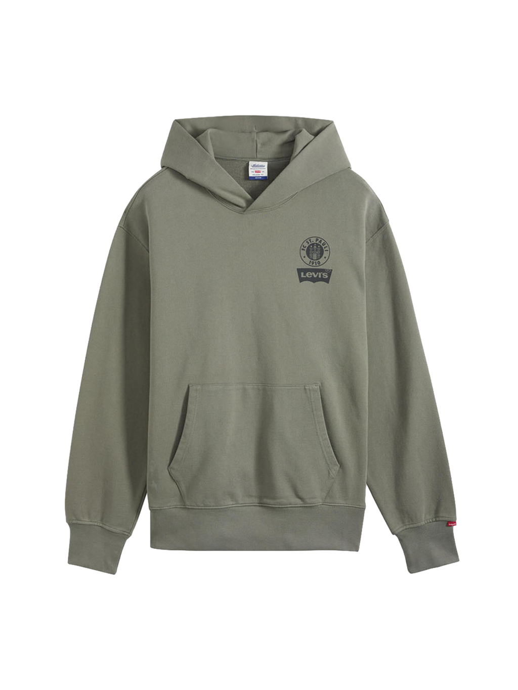 Levi’s x St. Pauli Hoodie Millerntor Olive
