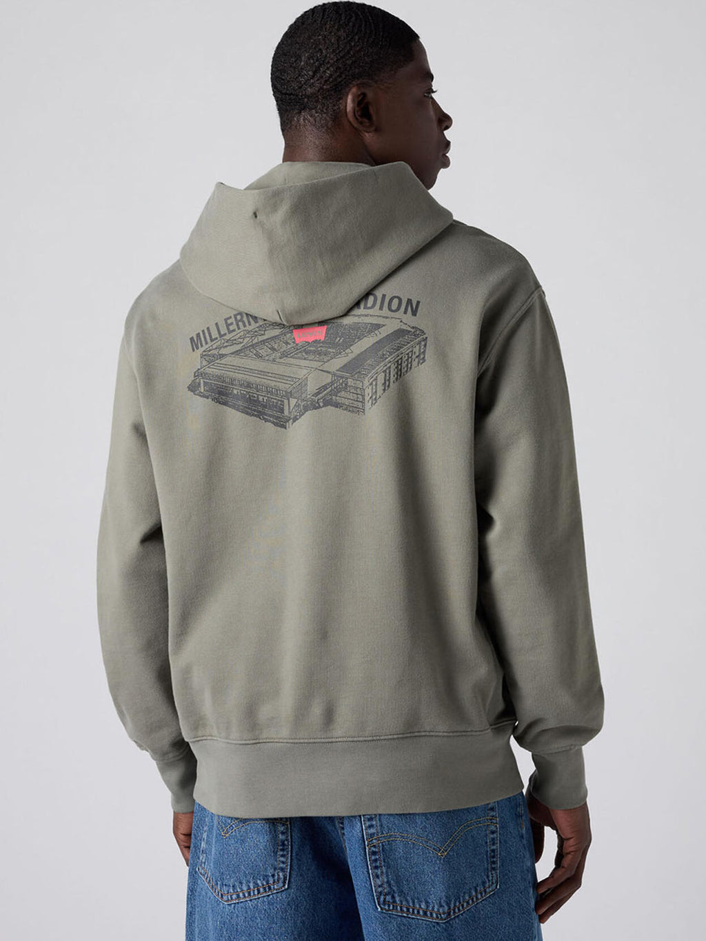 Levi’s x St. Pauli Hoodie Millerntor Olive