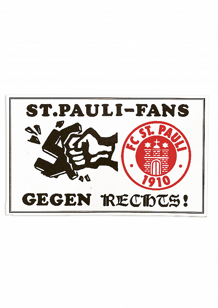 Pauli M/ütze Winterm/ütze Kopfbedeckung Schriftzug Braun-Caramel FC St