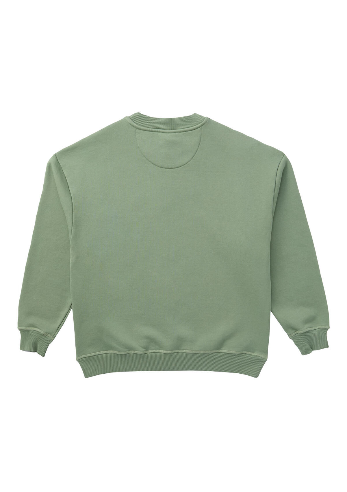 Sweater "Washed Tonal" oliv