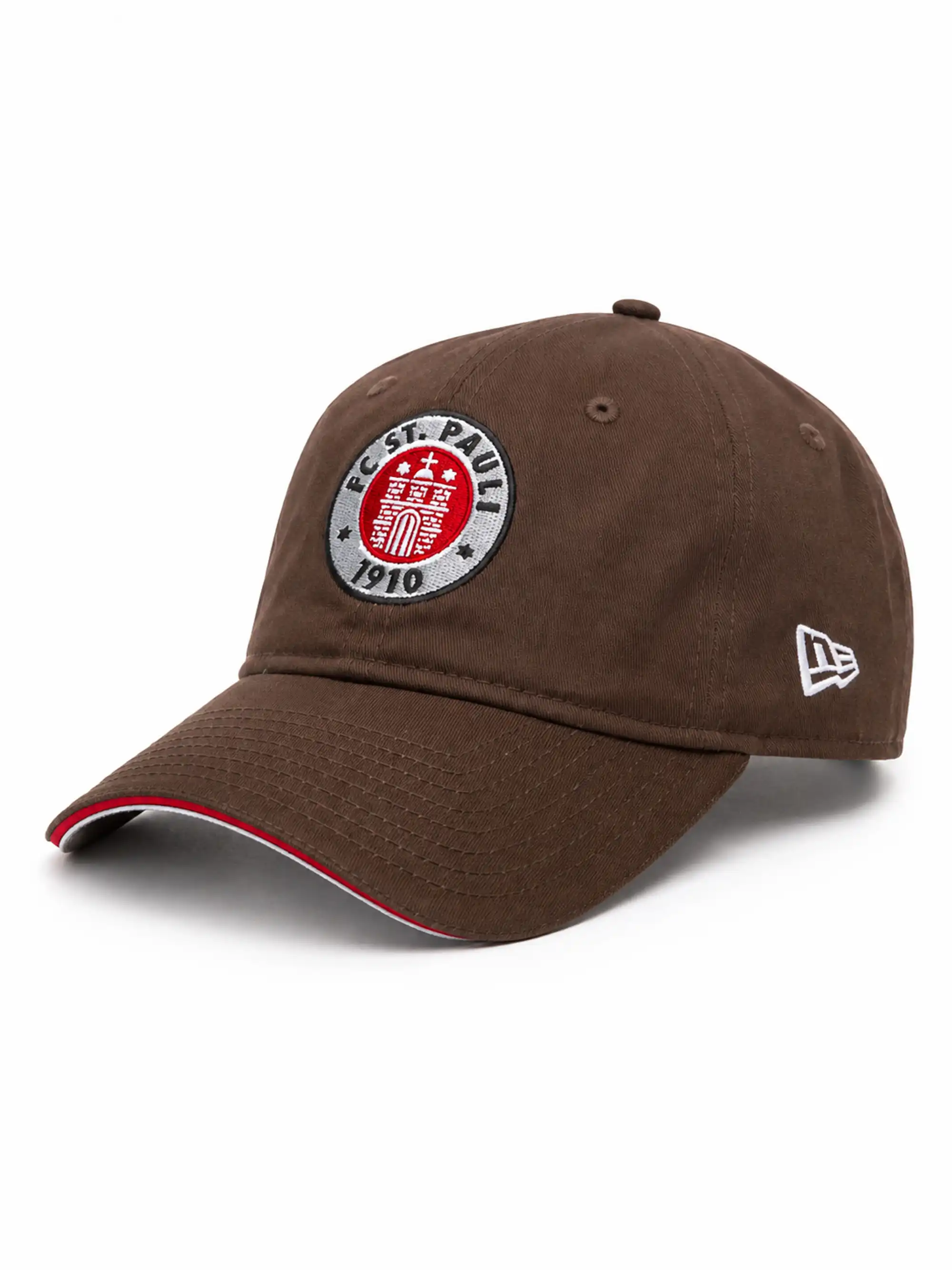 New Era Kappe Dad braun Logo