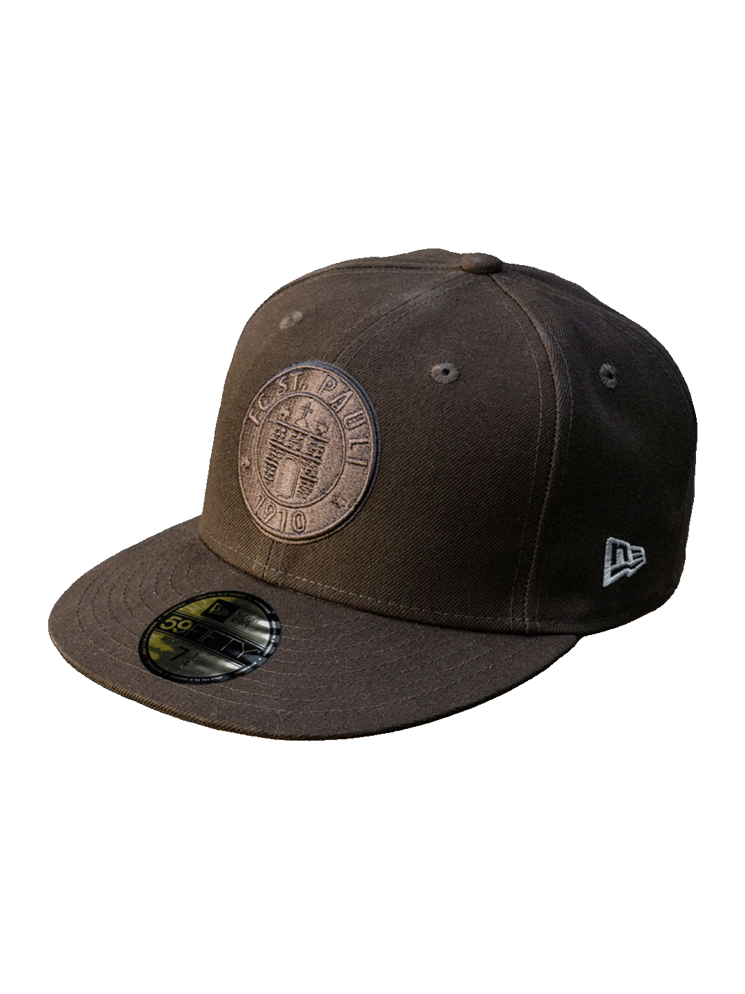 Kappe Logo 59fifty Braun
