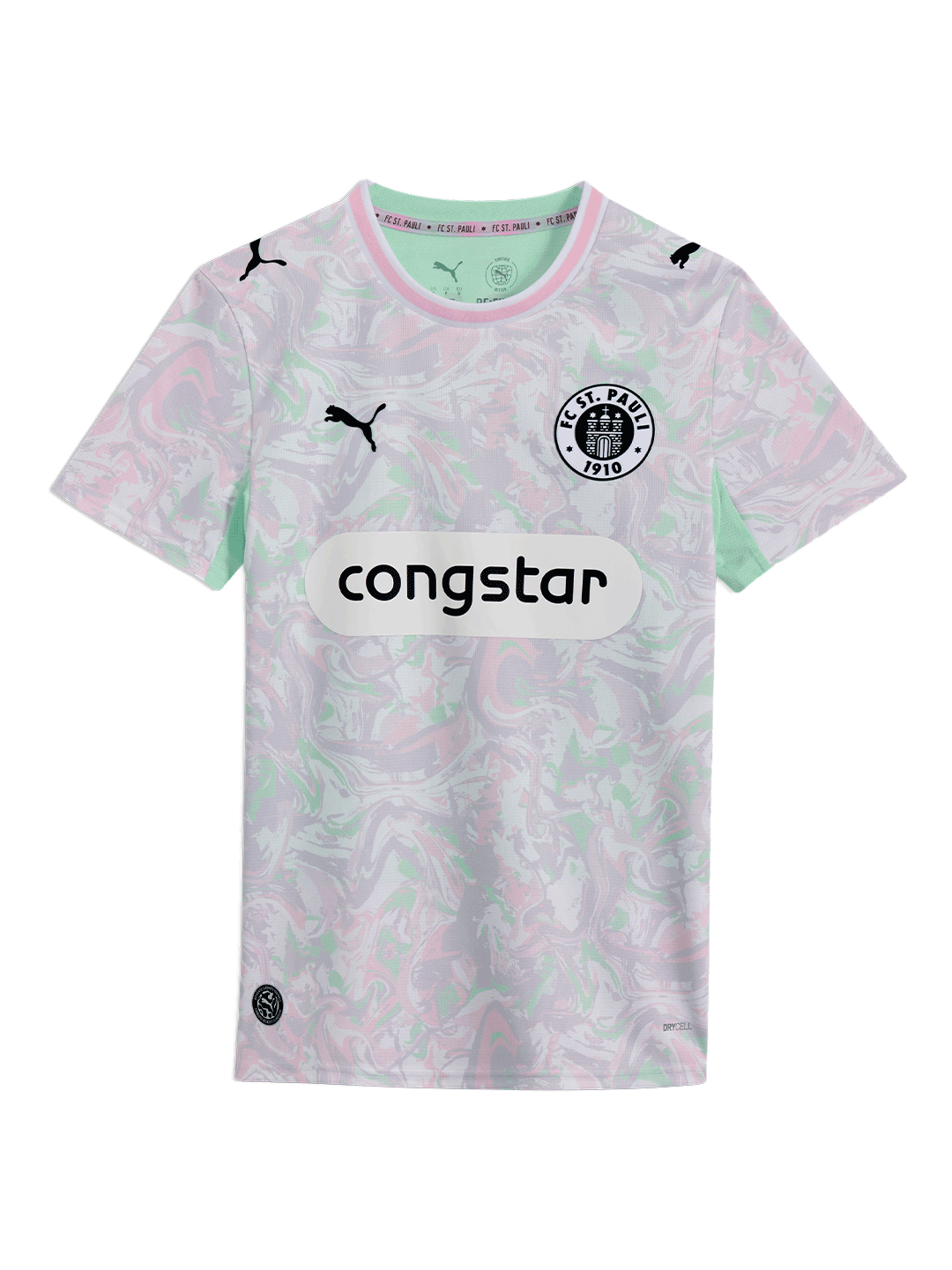  Puma - Trikot Drei pink-mint 2026-27