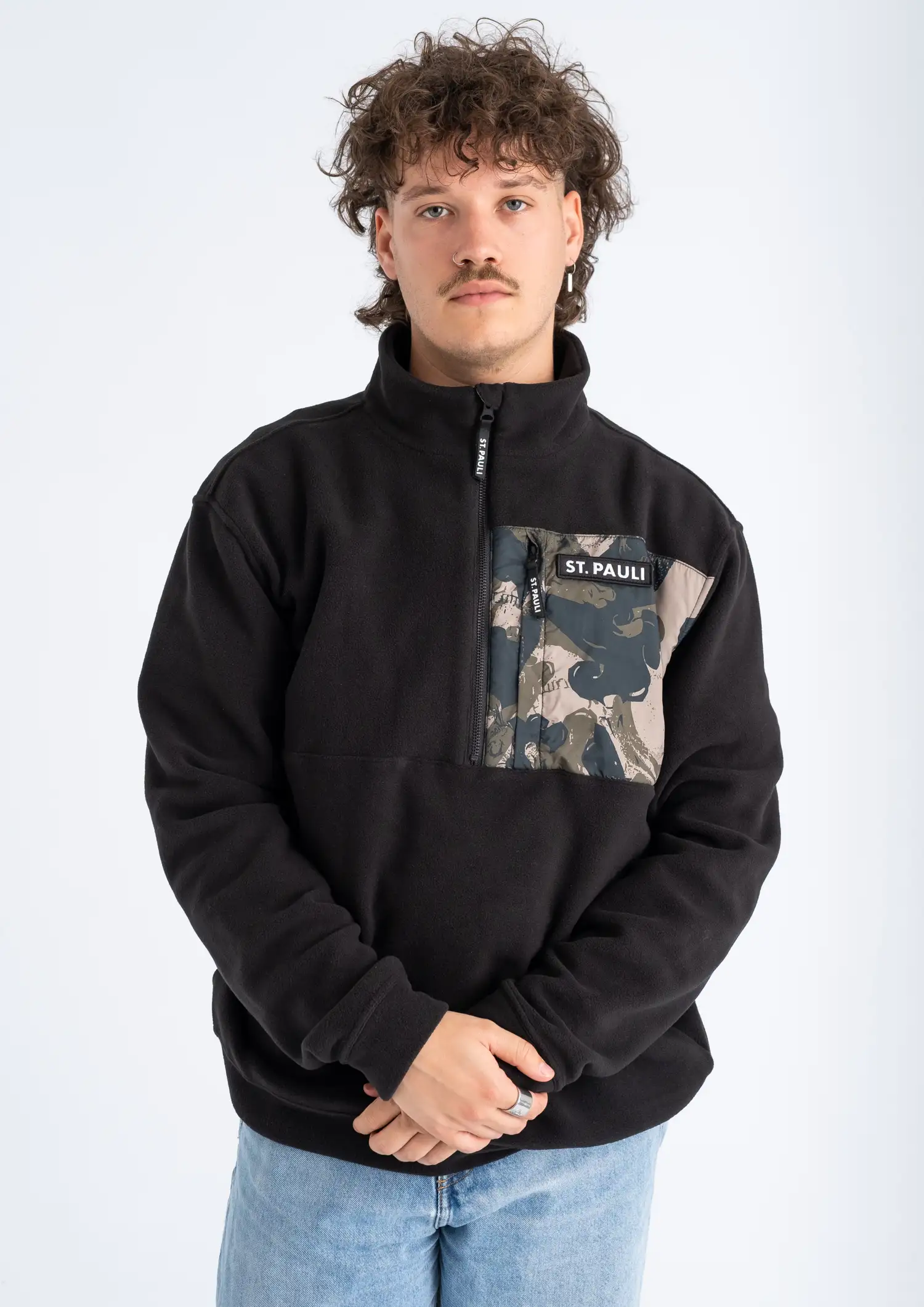 Fleecesweater "Skullouflage"