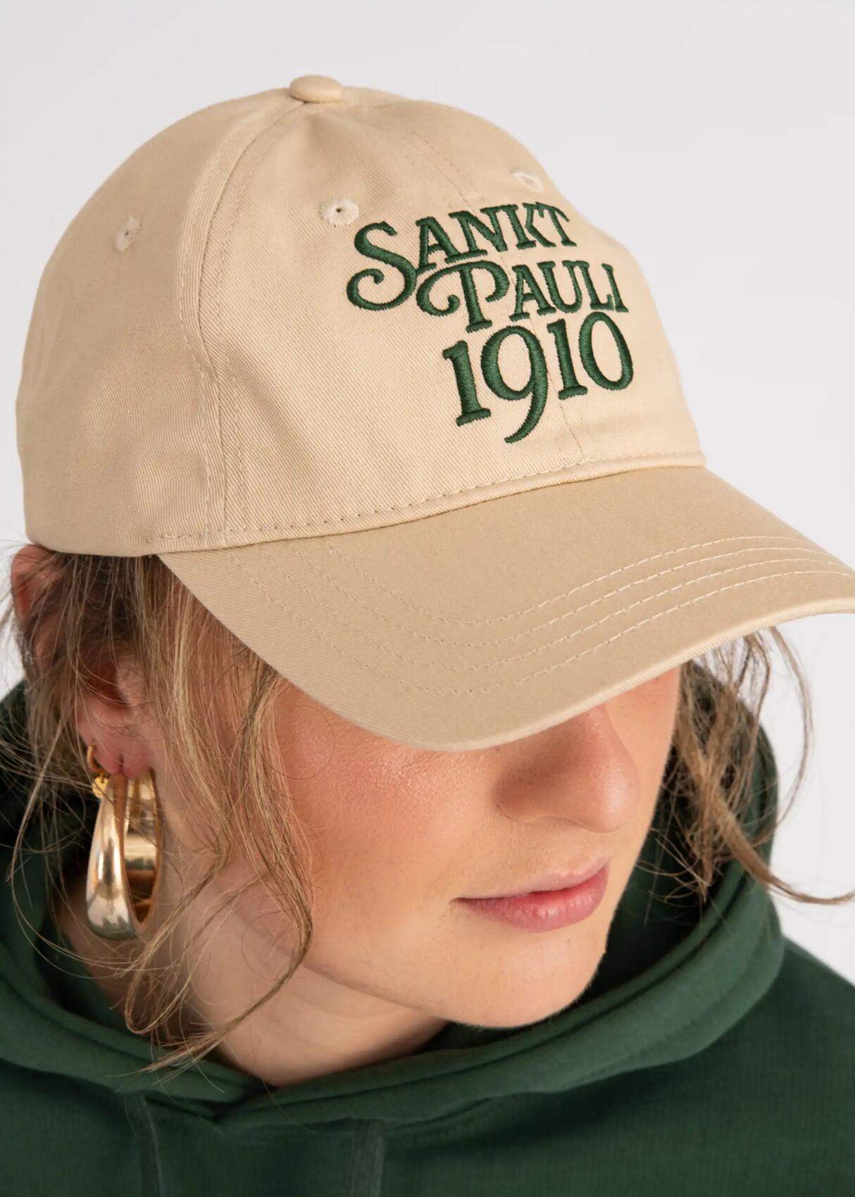 Kappe "Fussball Club 1910" creme