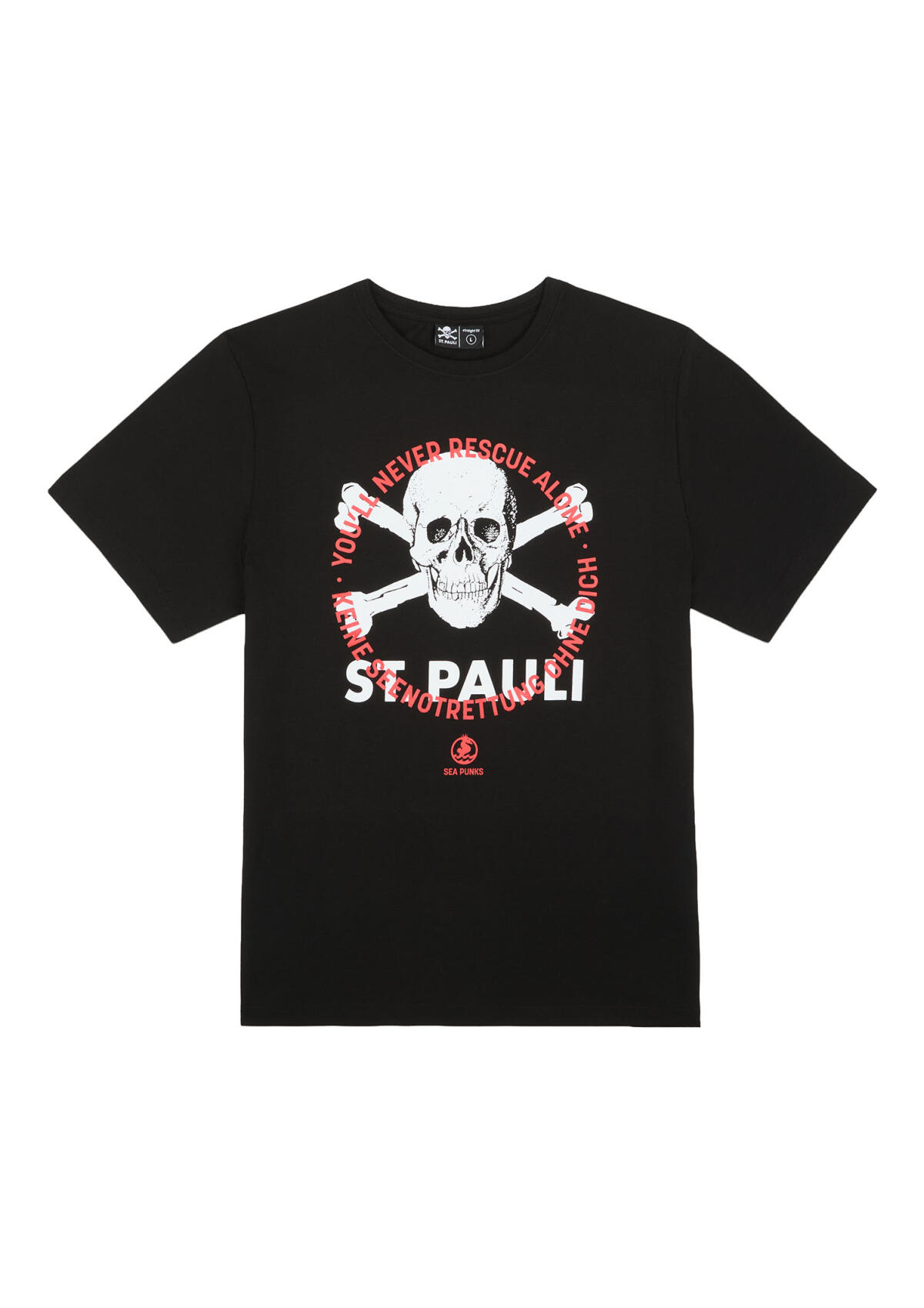 T-Shirt FCSP x Sea Punks schwarz