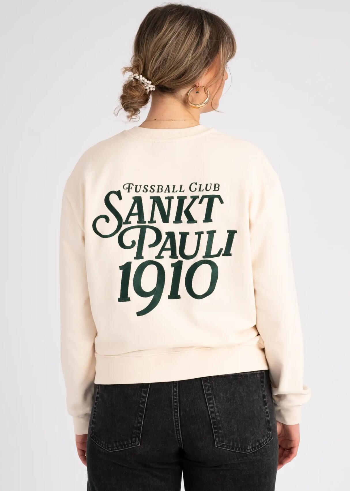 Sweater "Fussball Club 1910" creme