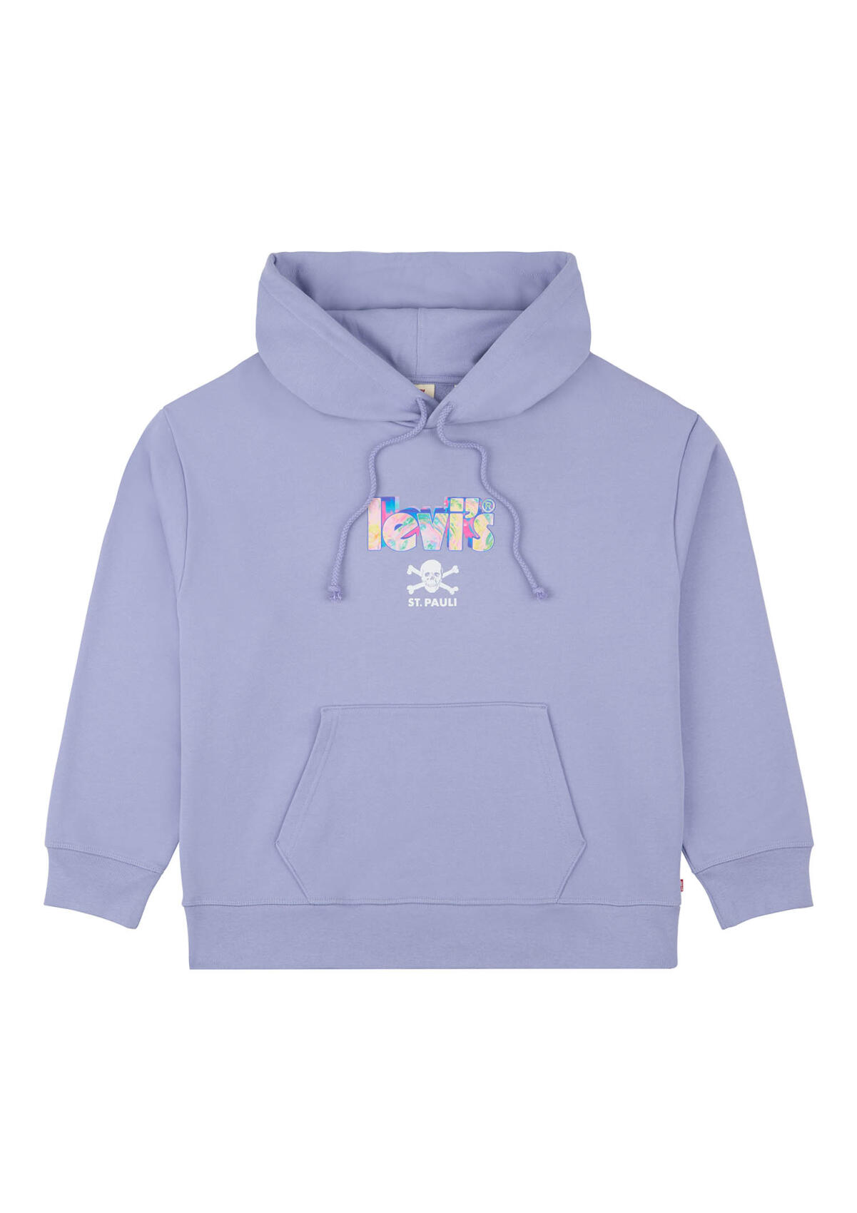 Levi's x FCSP Hoodie Totenkopf flieder