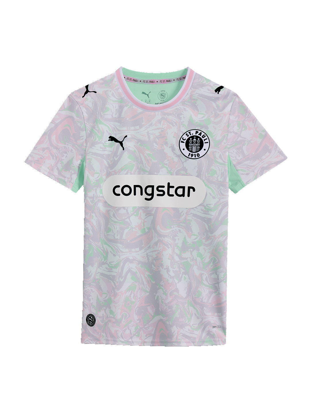  Puma - Trikot Drei pink-mint 2026-27