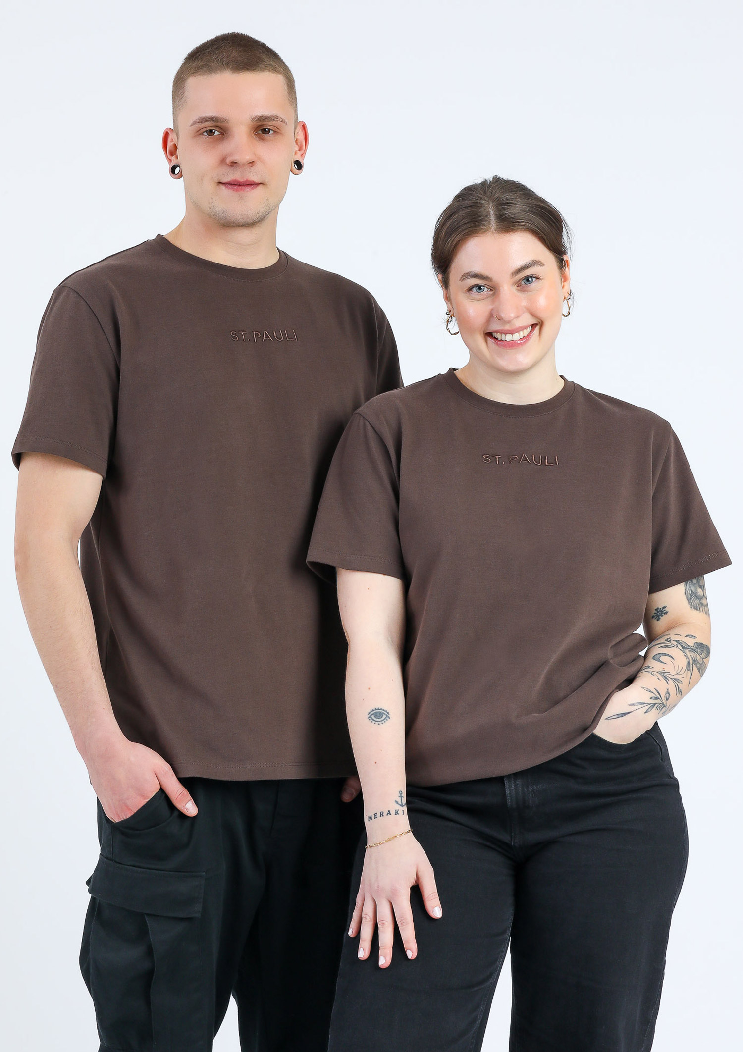 T Shirt All Colours Chocolate Brown
