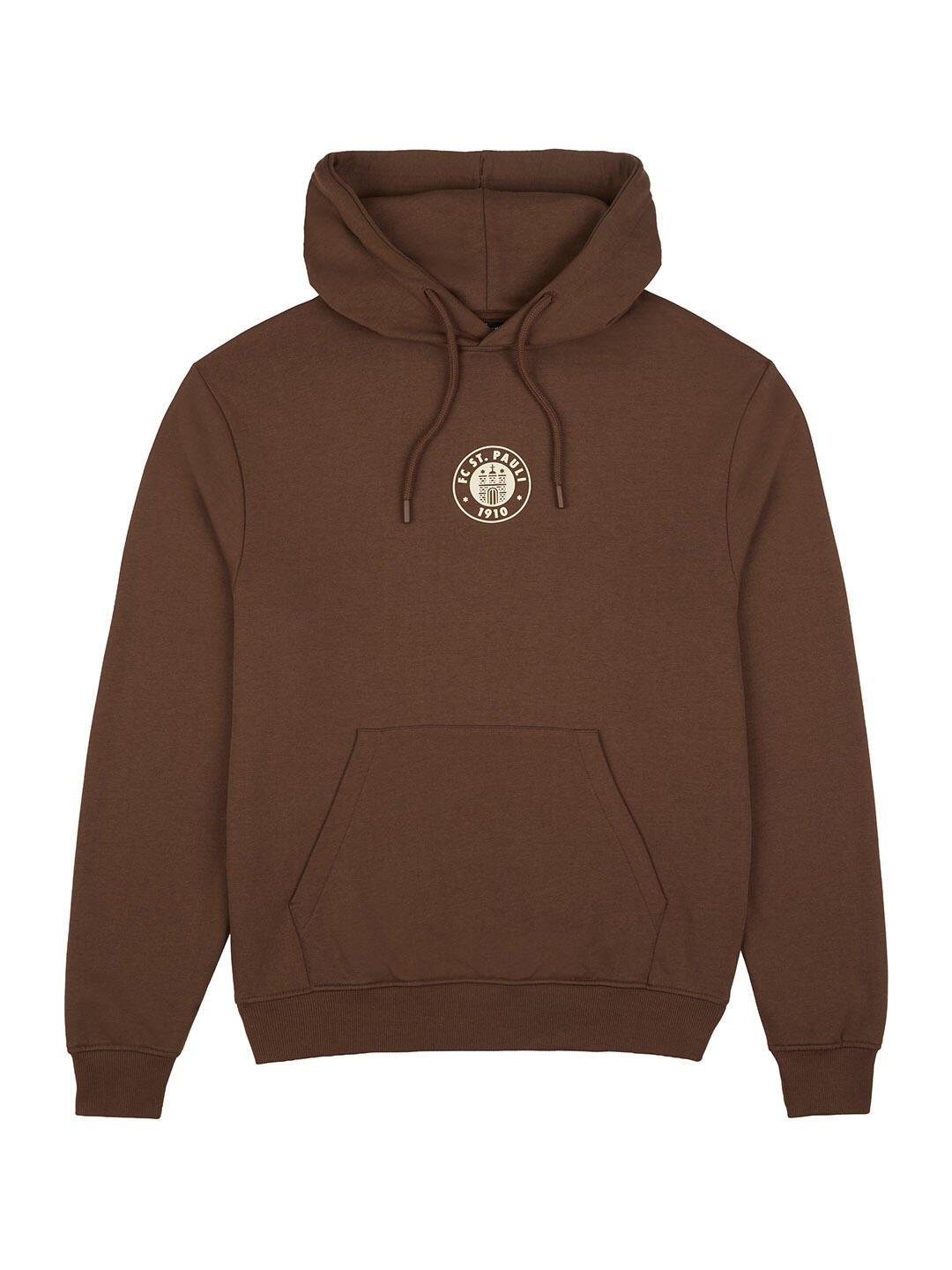 Kapuzenpullover "Rost / Off White"