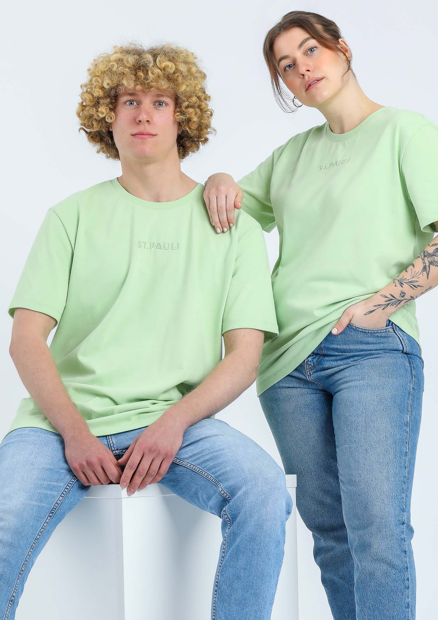 T Shirt All Colours Light Green
