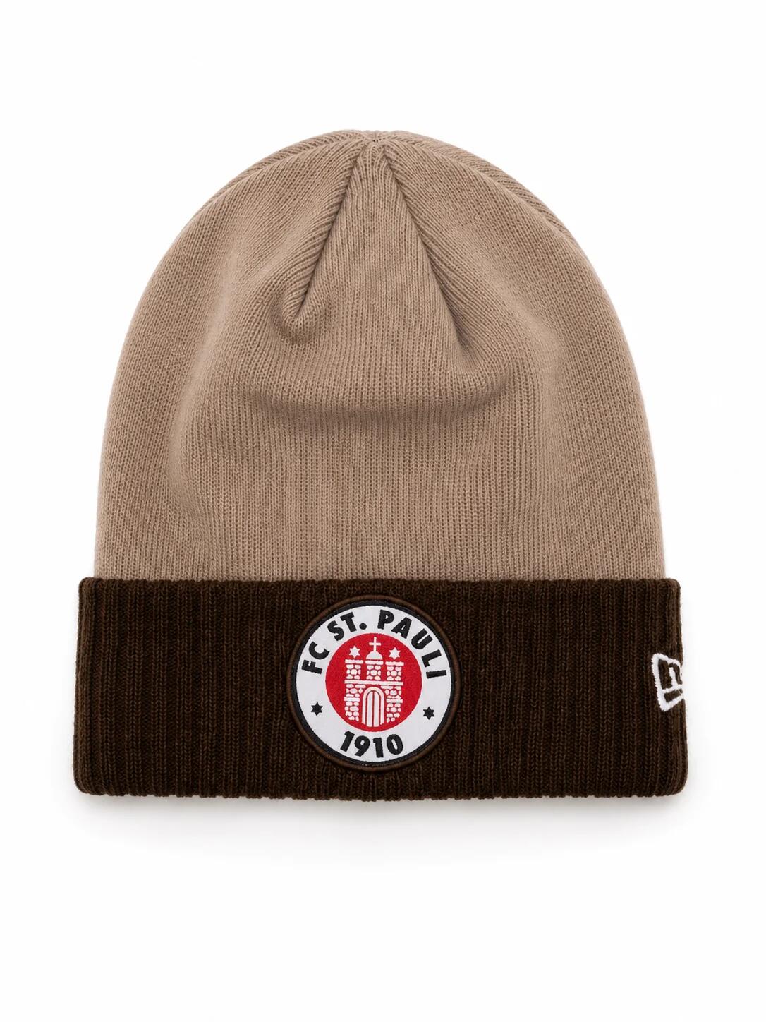 New Era Mütze Umschlag Logo sand
