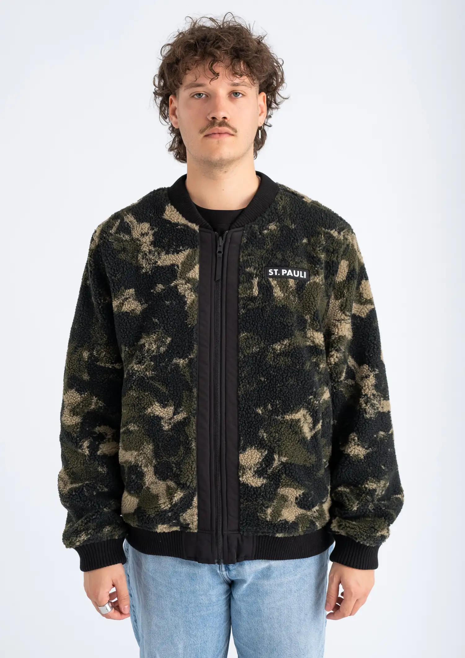 Wende-Bomberjacke "Skullouflage"