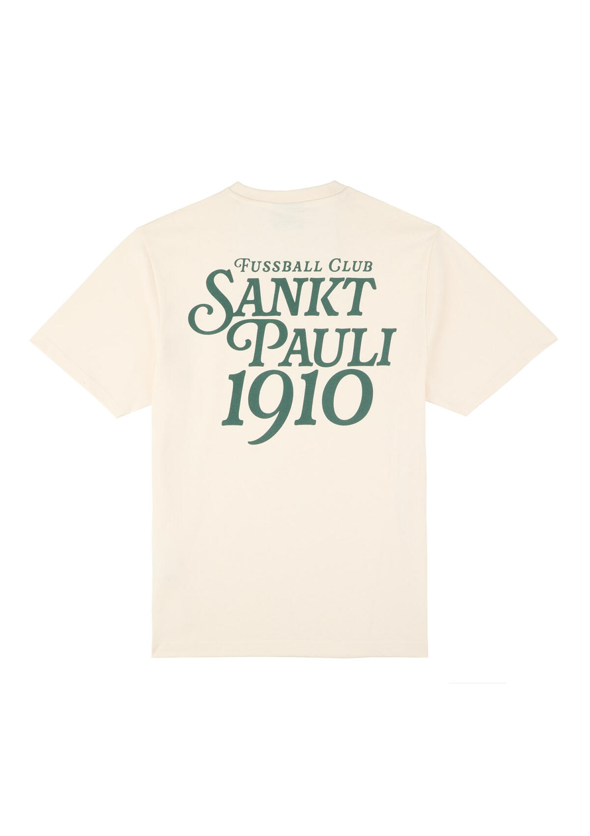 T-shirt "Fussball Club 1910" creme