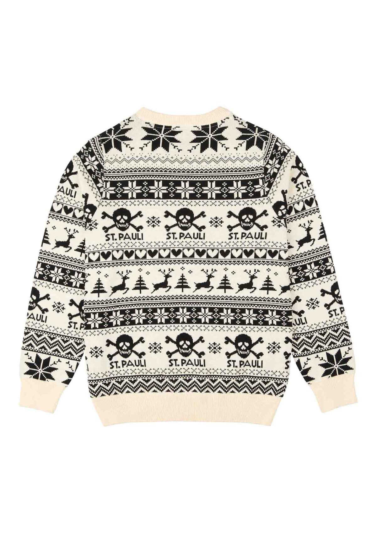 Weihnachtspullover - Totenkopf 2025