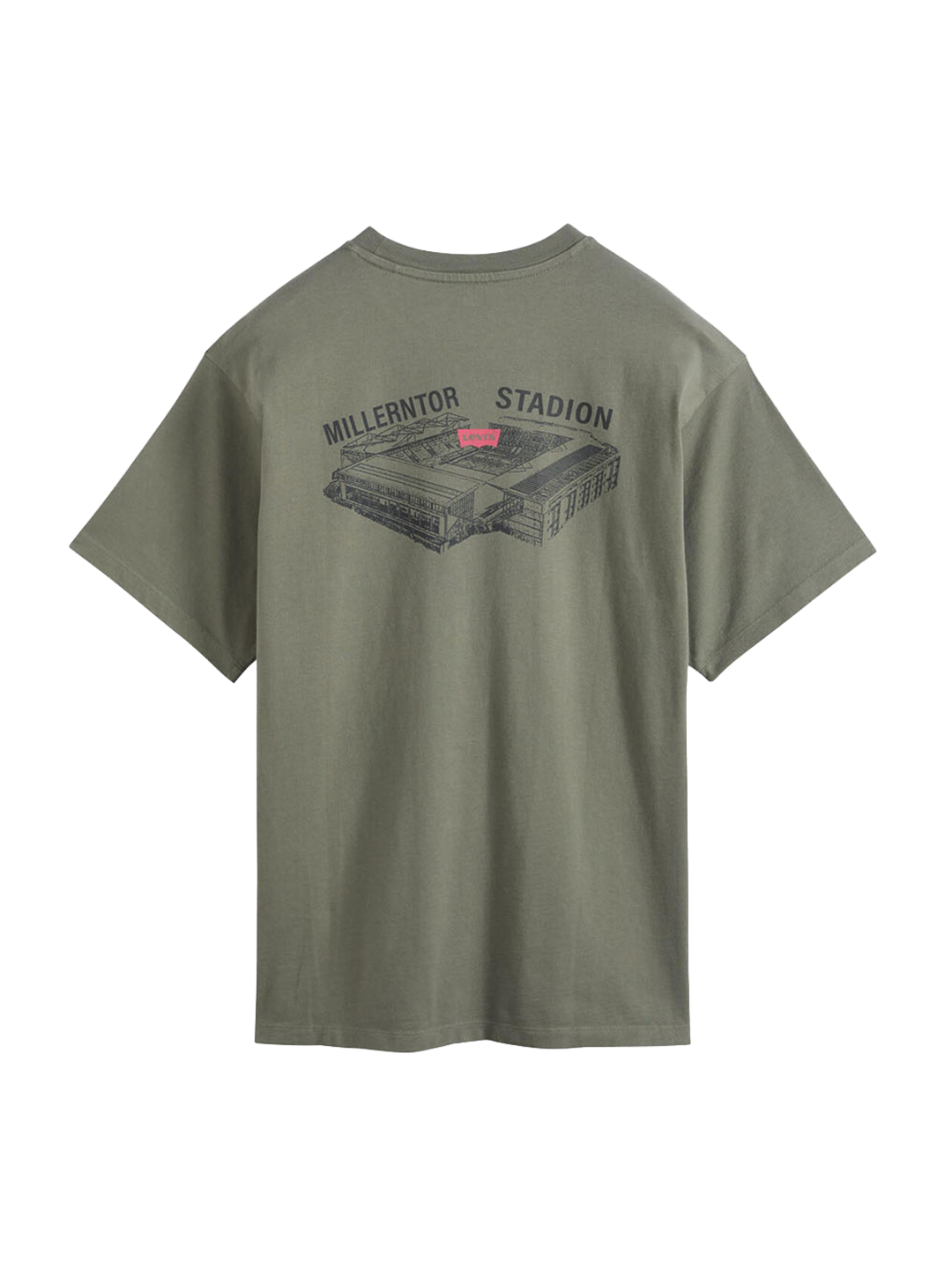 Levi’s x St. Pauli T-Shirt Millerntor Olive