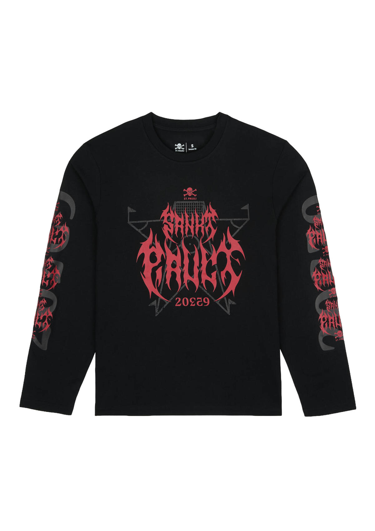 Longsleeve "Hell Yeah" schwarz