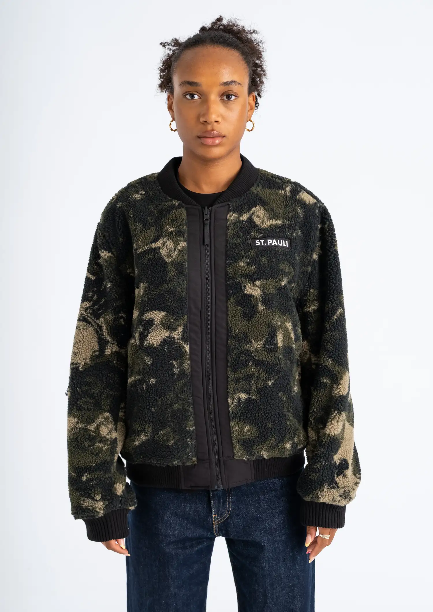 Wende-Bomberjacke "Skullouflage"