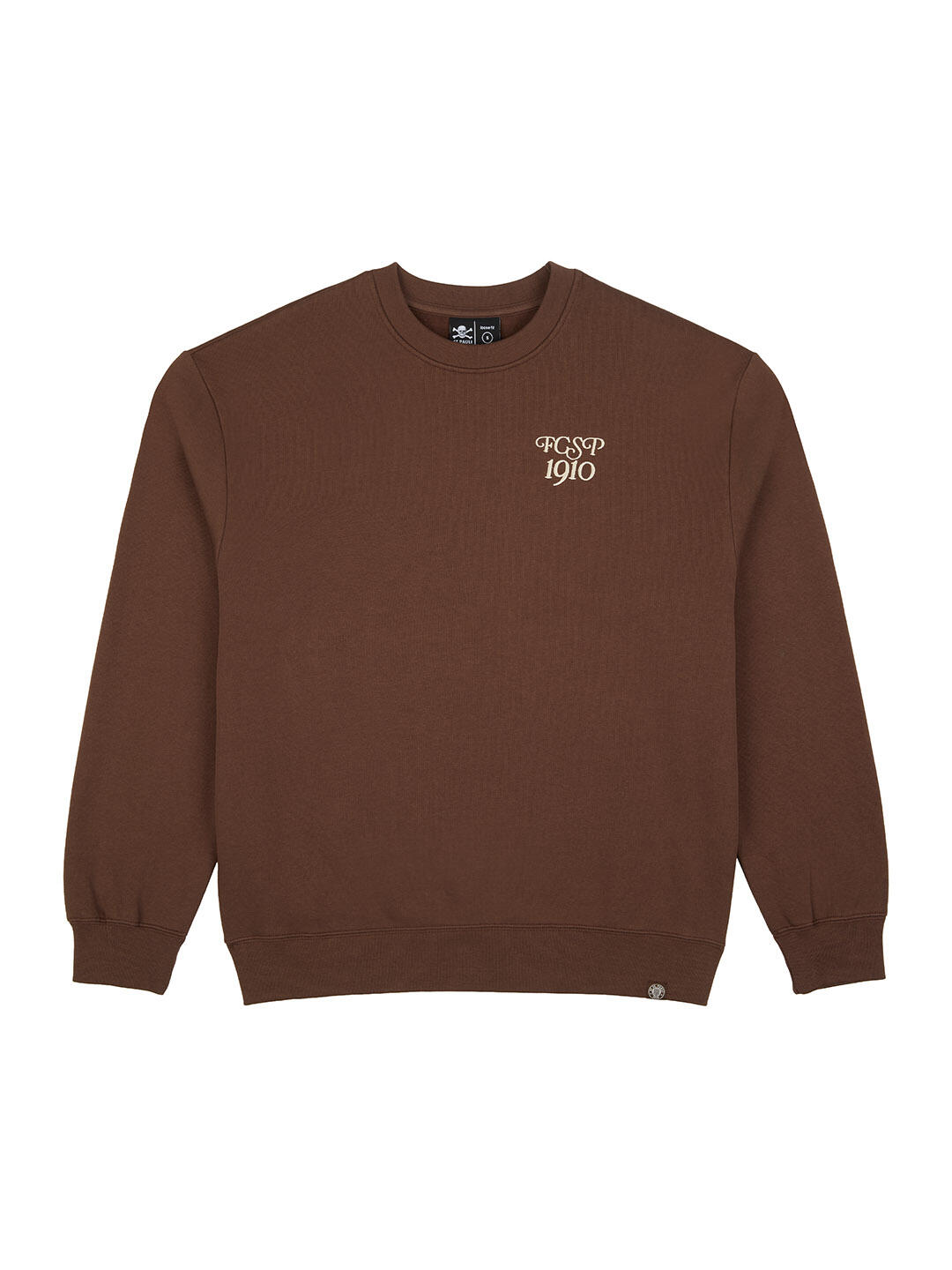 Sweater "Fussball Club 1910" braun