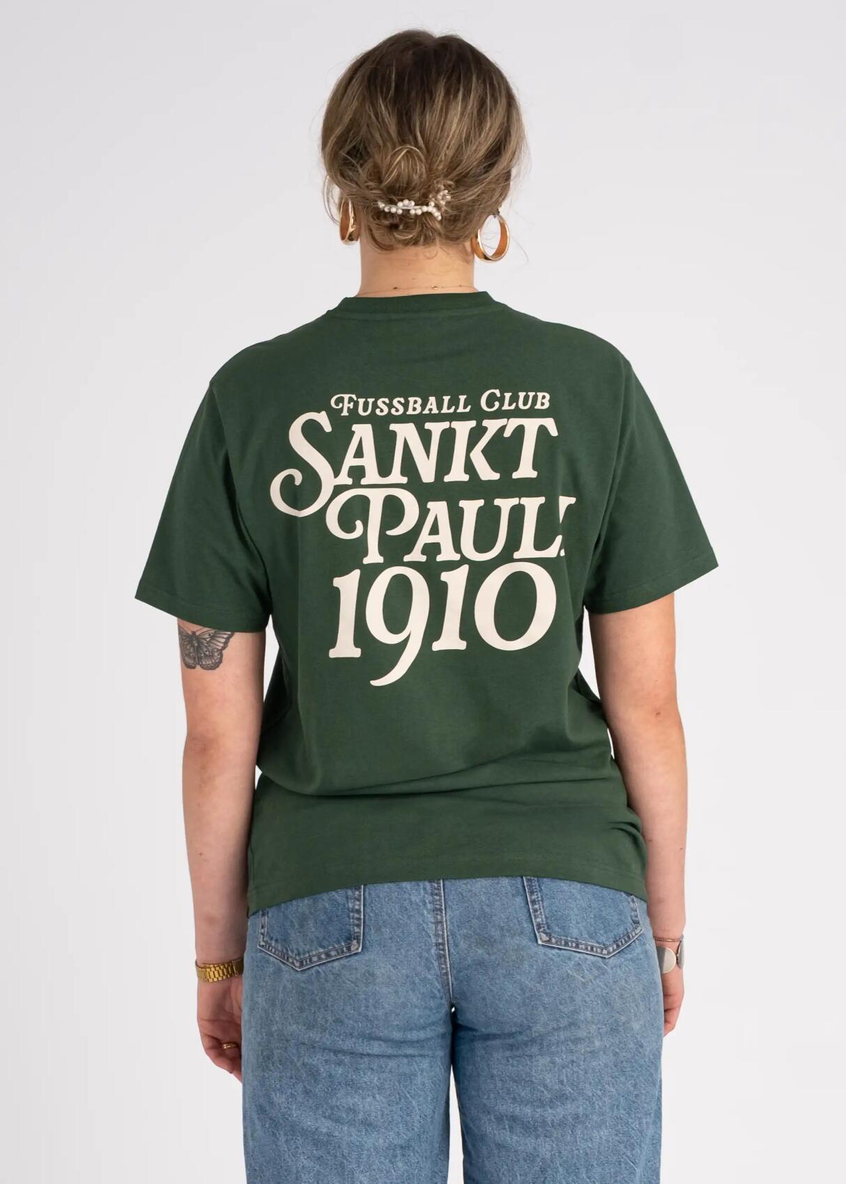T-shirt "Fussball Club 1910" grün