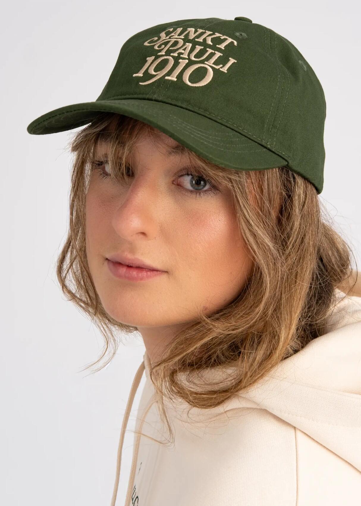 Kappe "Fussball Club 1910" grün