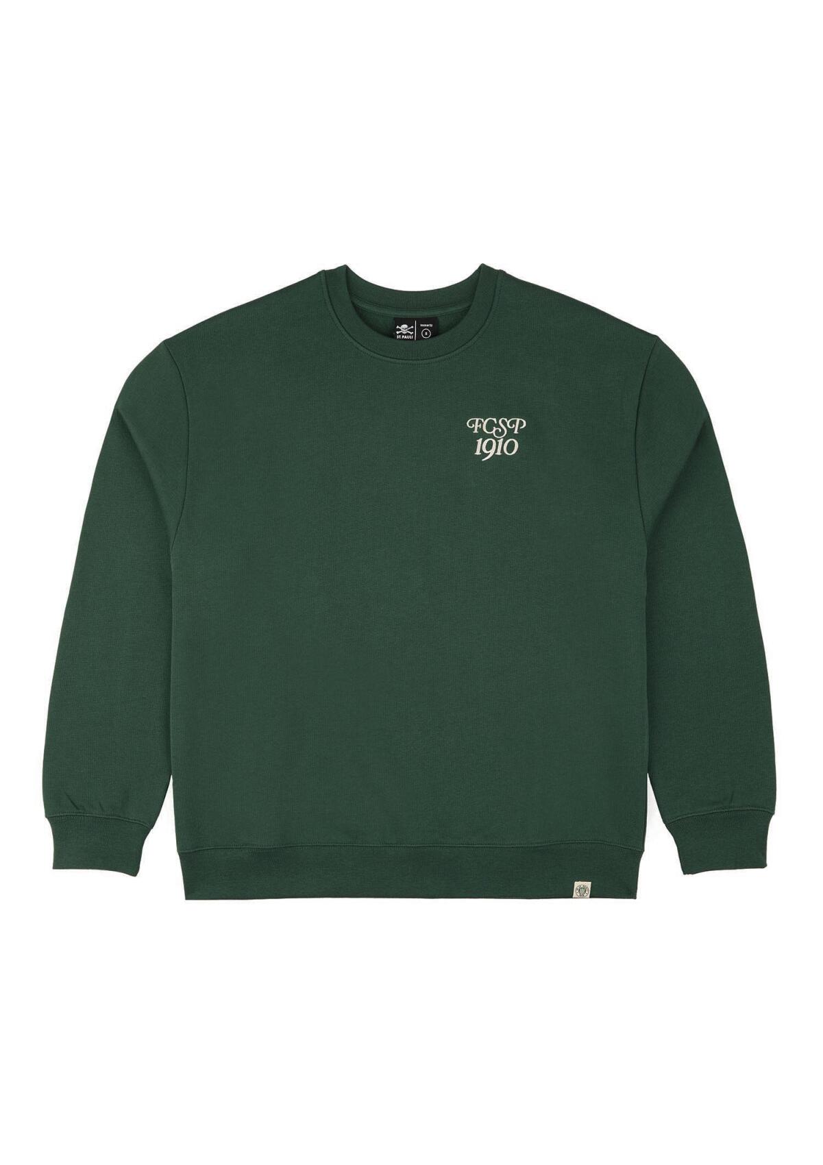Sweater "Fussball Club 1910" grün