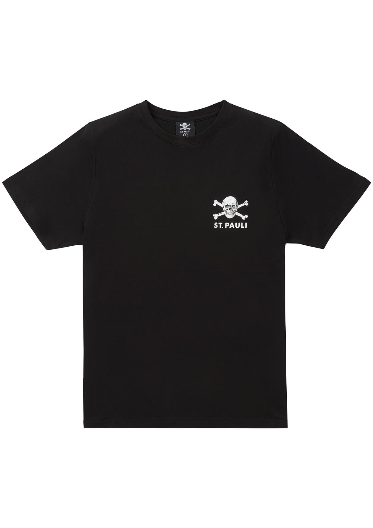 Skull and crossbones T-shirt II, black