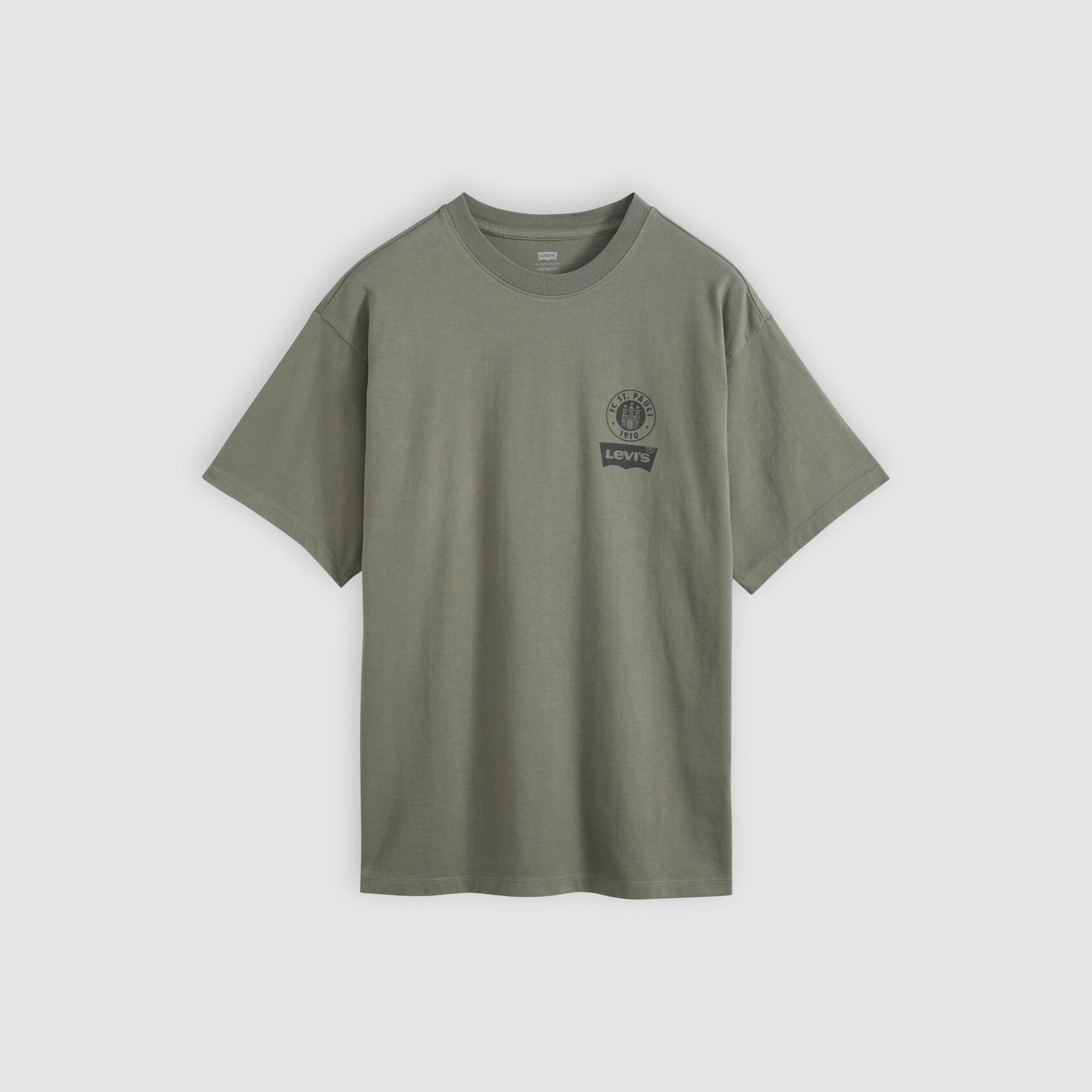 FC St. Pauli x Levi’s T-Shirt Millerntor Olive