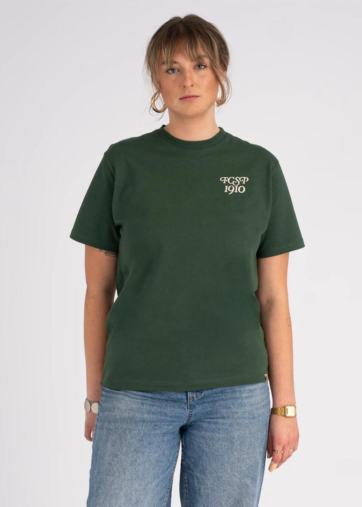 T-shirt "Fussball Club 1910" grün