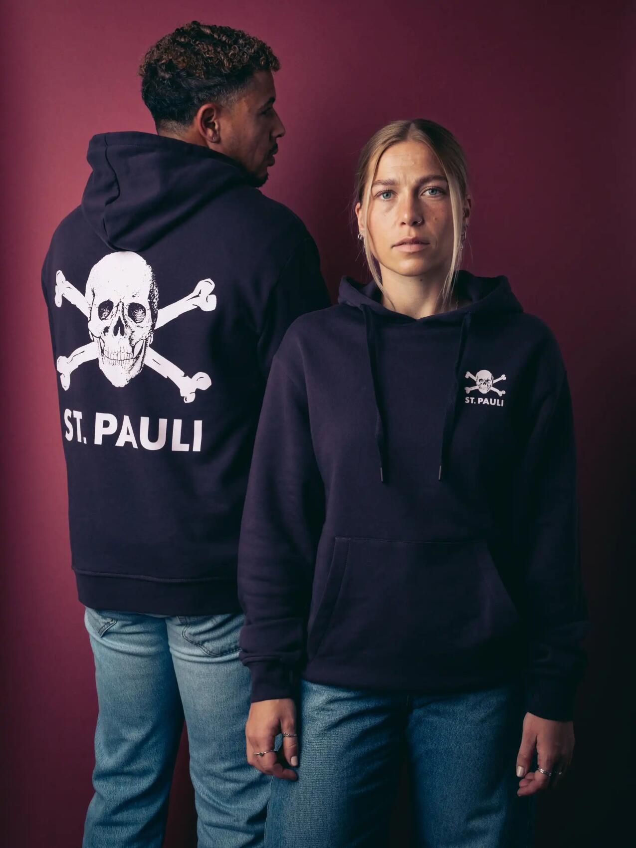 Kapuzenpullover "Plum / Rose"
