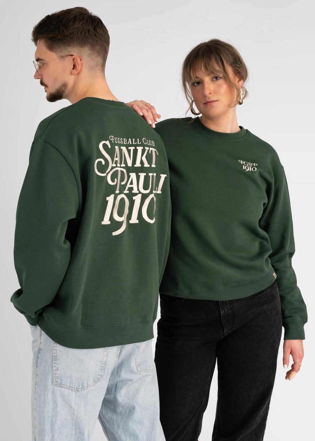 Sweater "Fussball Club 1910" grün