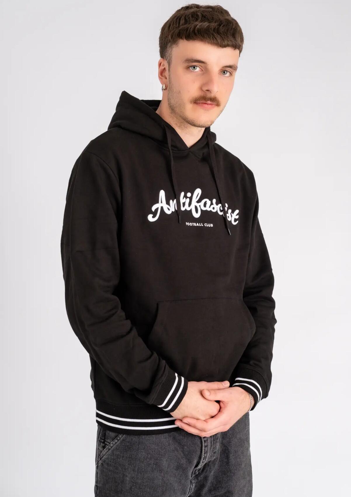 Kapuzenpullover "Antifascist Script"