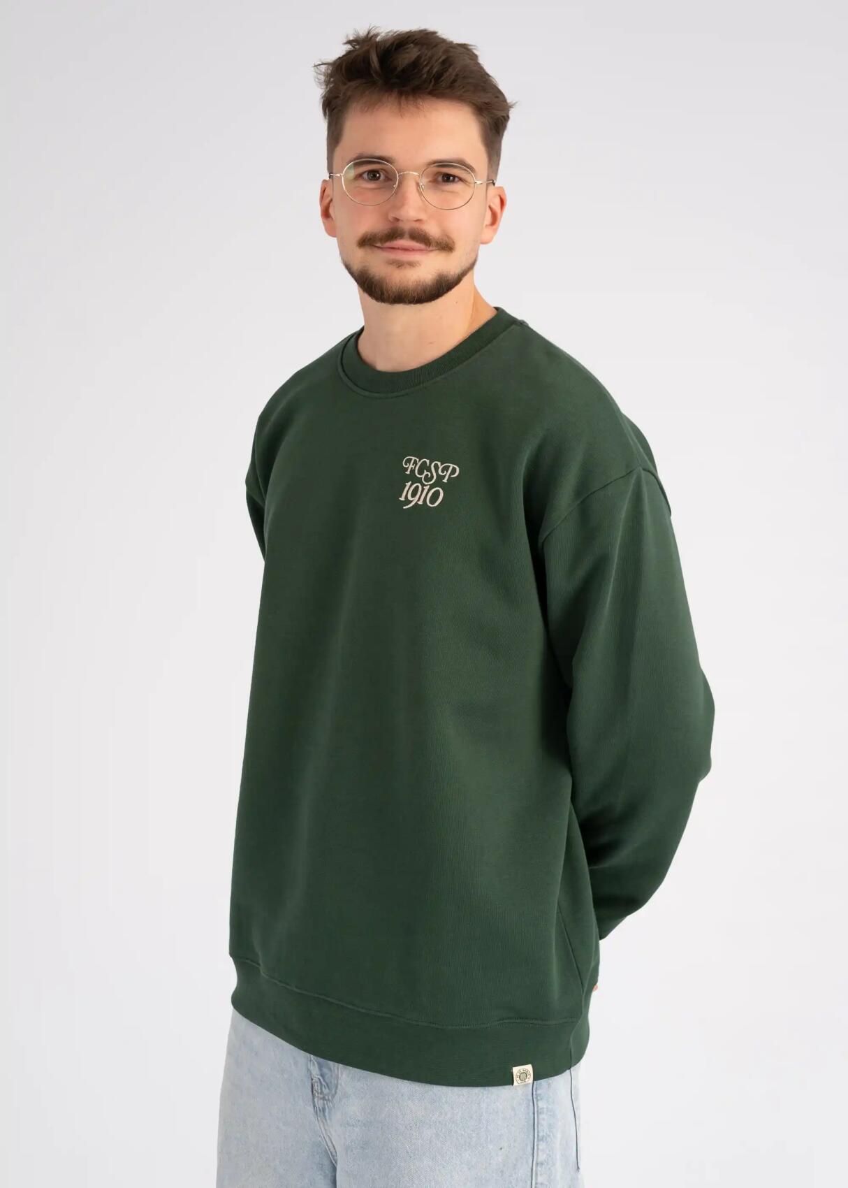 Sweater "Fussball Club 1910" grün