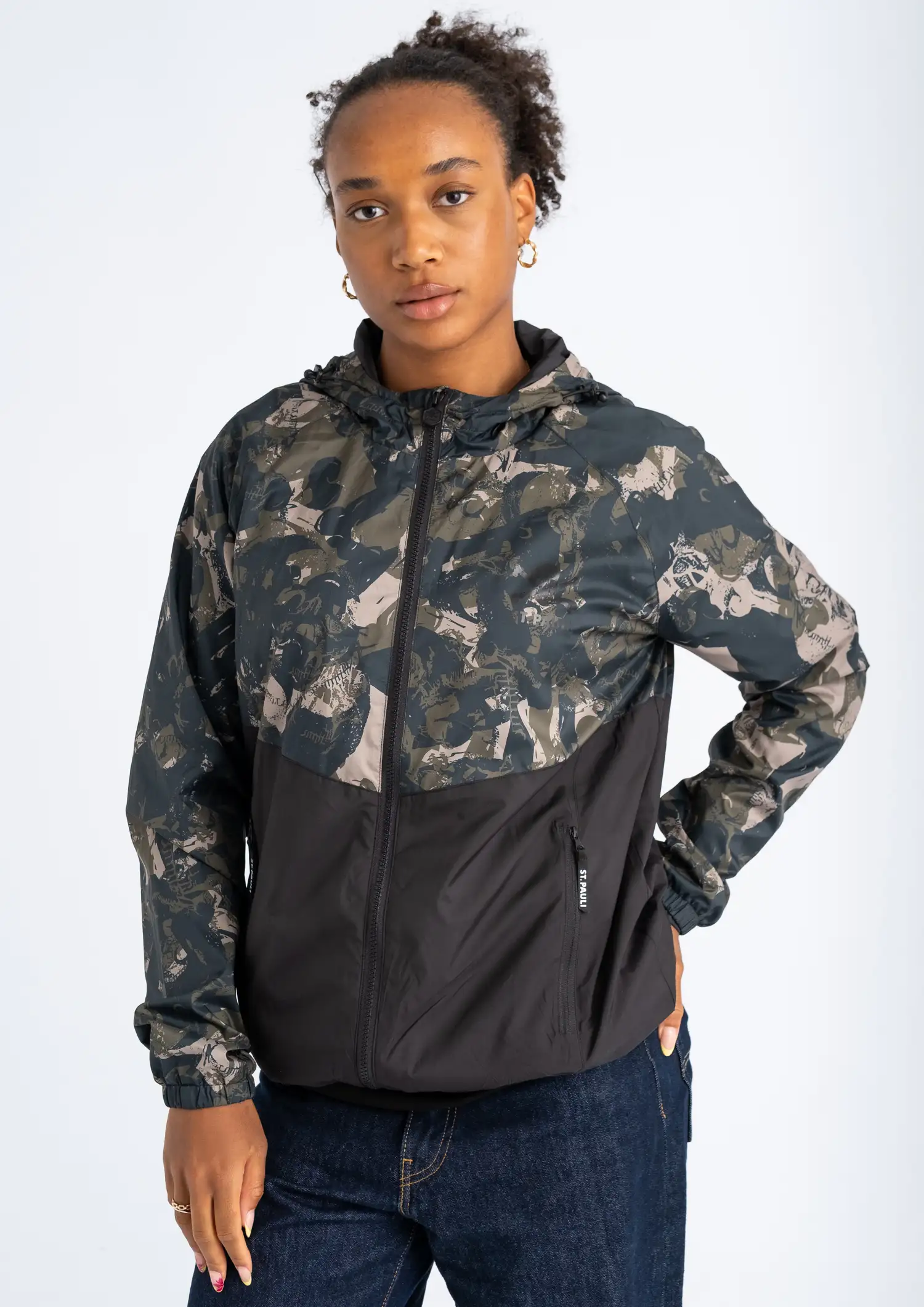 Windjacke "Skullouflage"