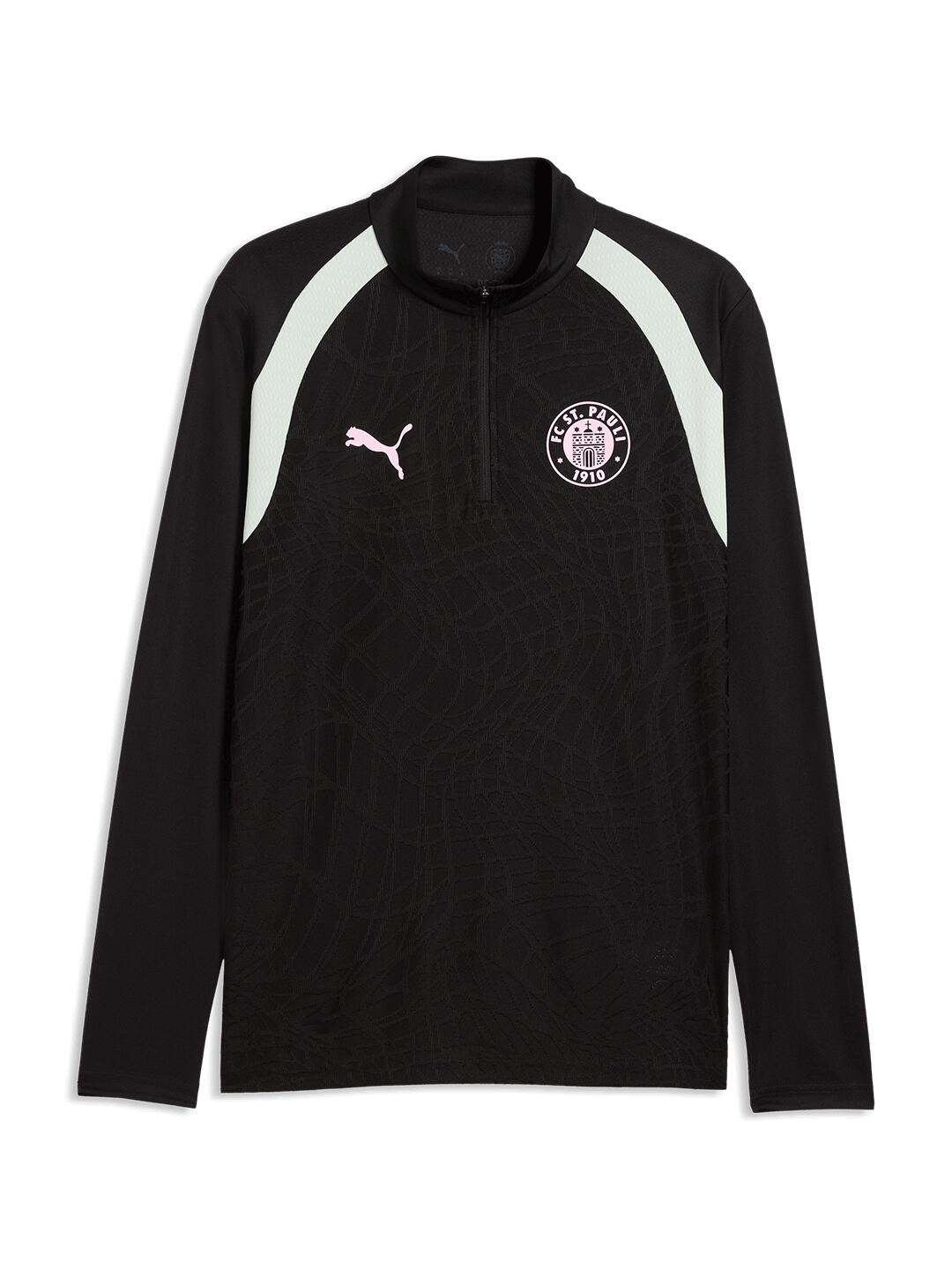 Puma - Training 1/4 Zip Top schwarz 2026-27