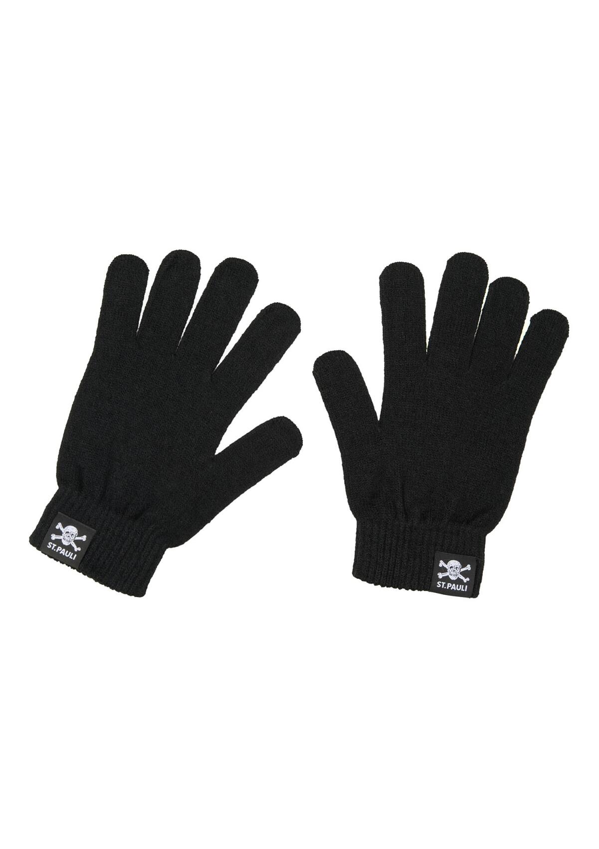 Mütze-Schal-Handschuhe-Set "Totenkopf"