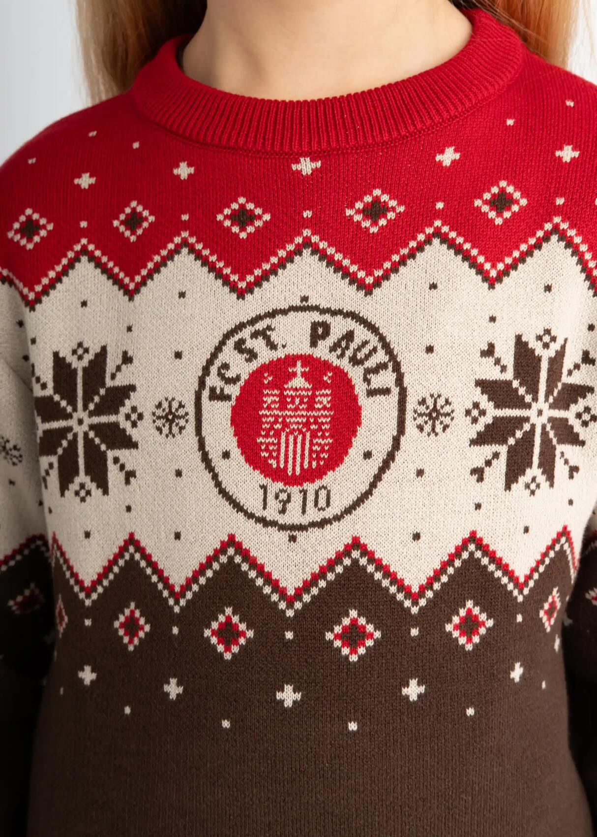 Weihnachtspullover Kinder Logo 2025