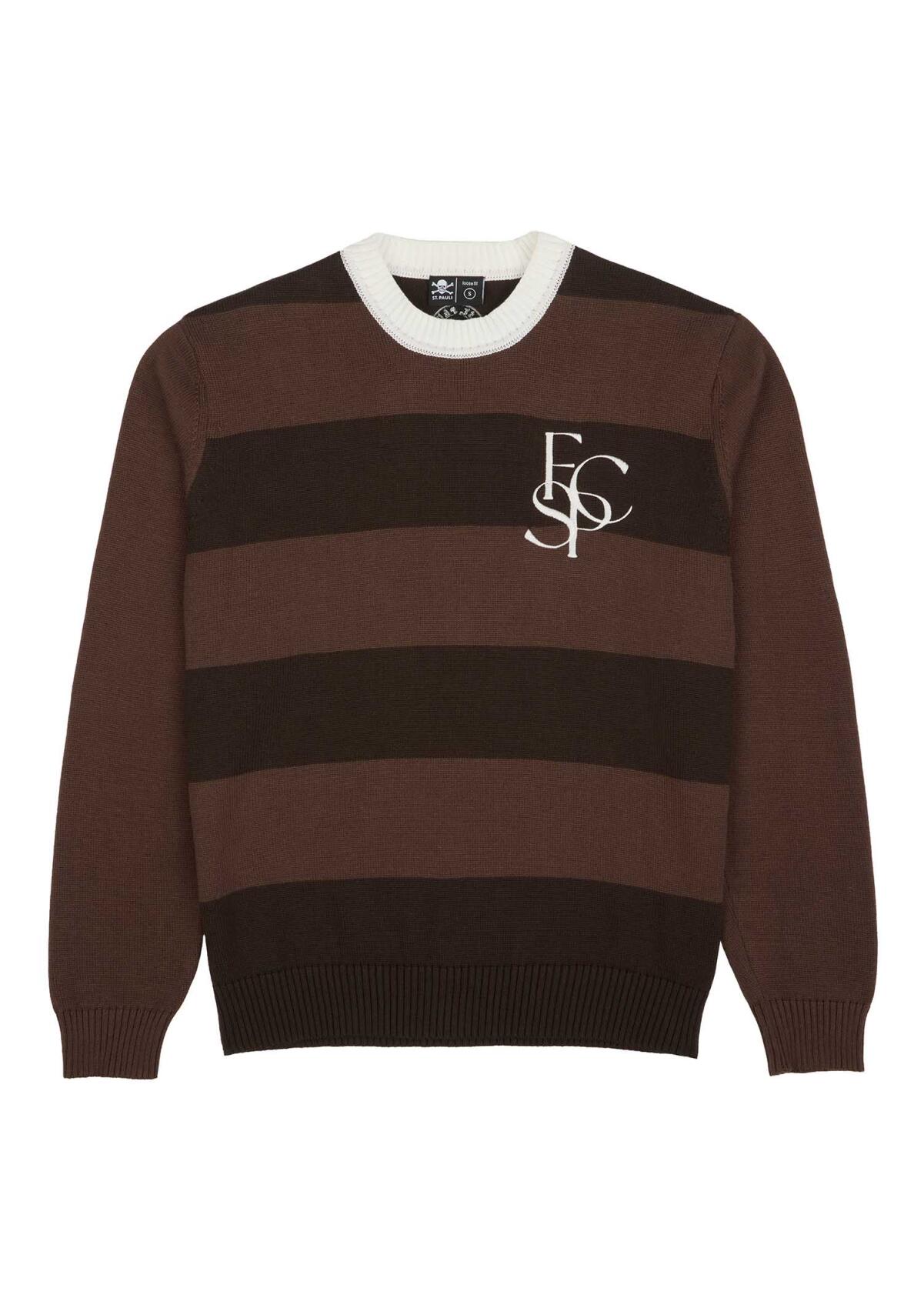Strickpullover "Super Fan Stripes"