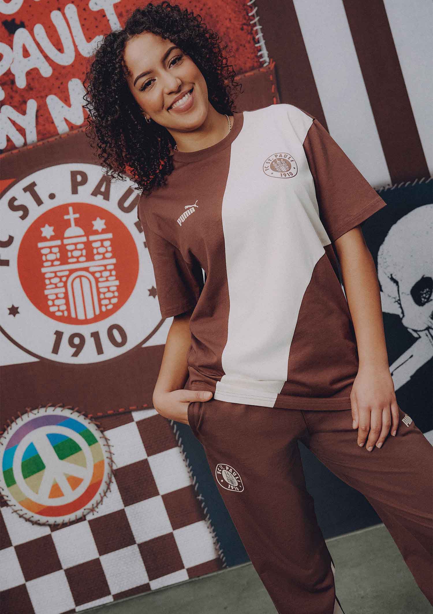 Puma Football Culture T Shirt brown 2024 25 XXL 77873709 XXL