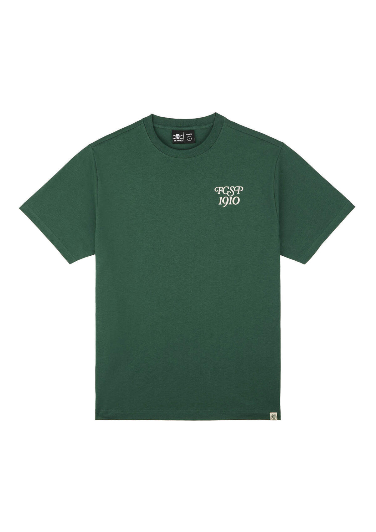 T-shirt "Fussball Club 1910" grün