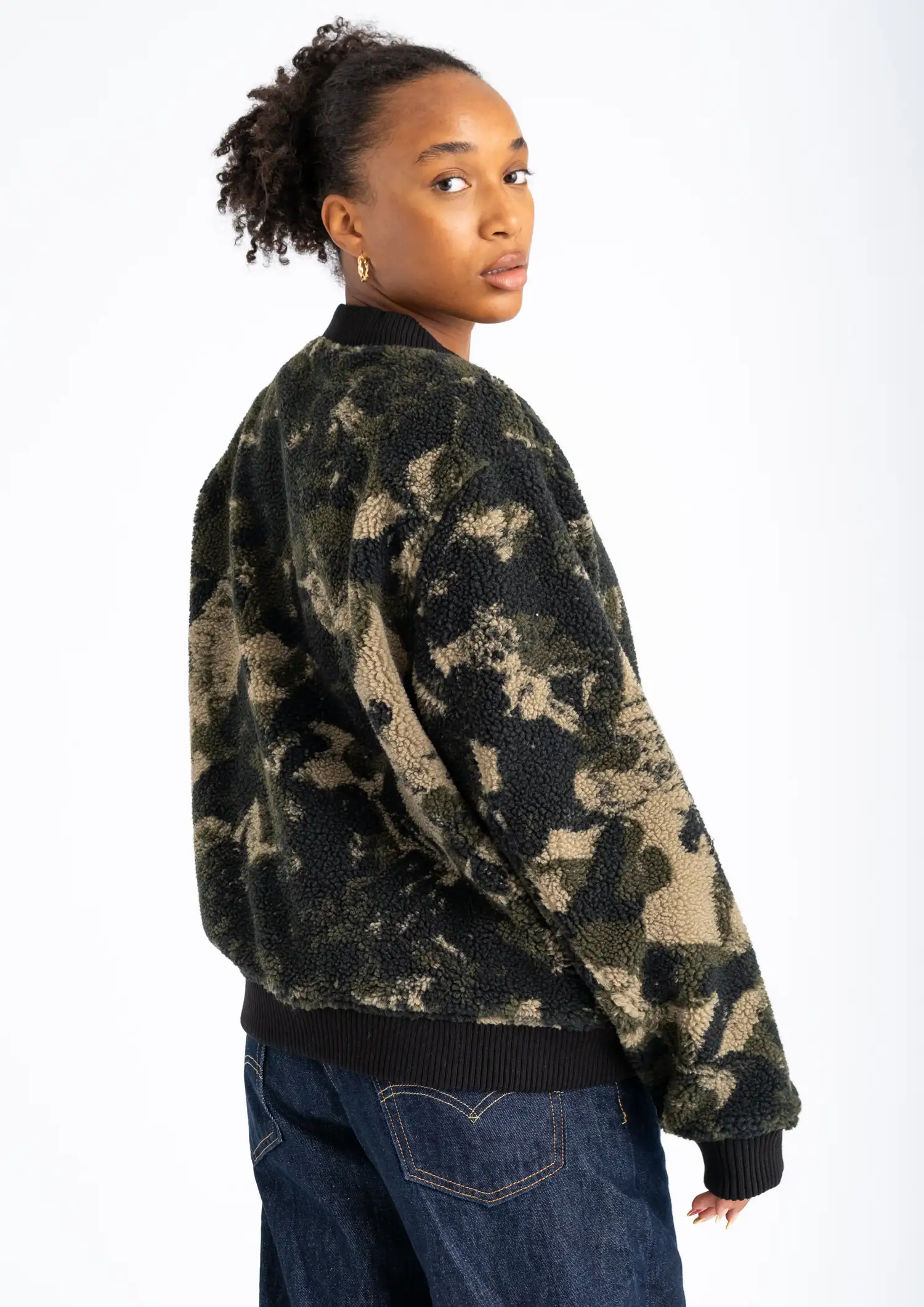 Wende-Bomberjacke "Skullouflage"